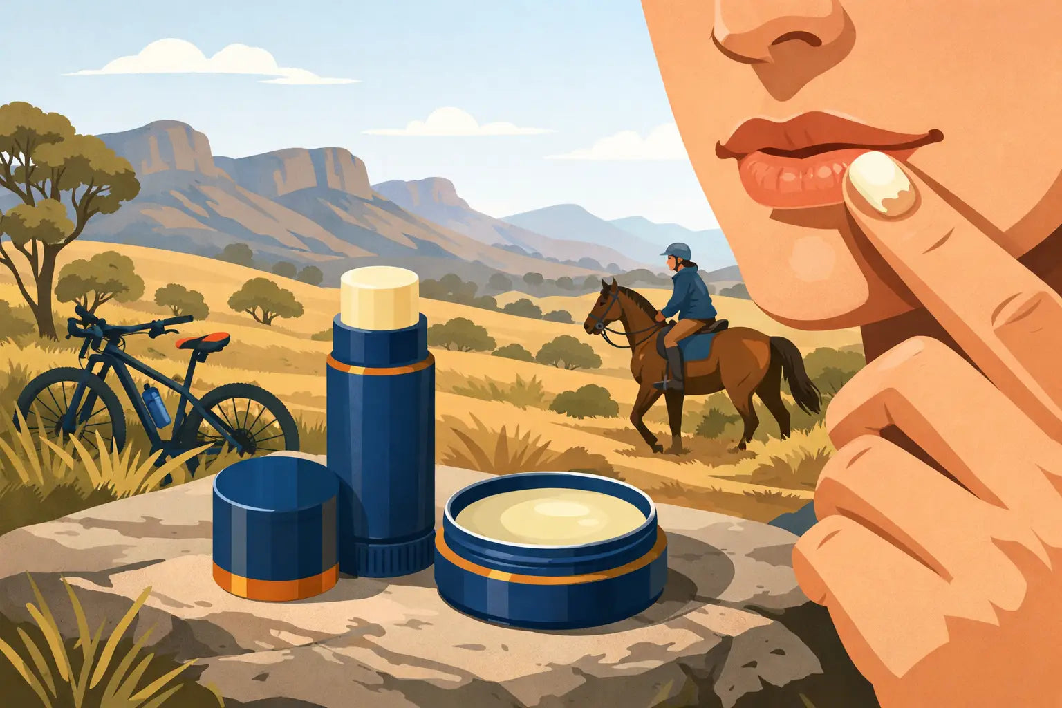 How to Soothe Burning Lips Fast